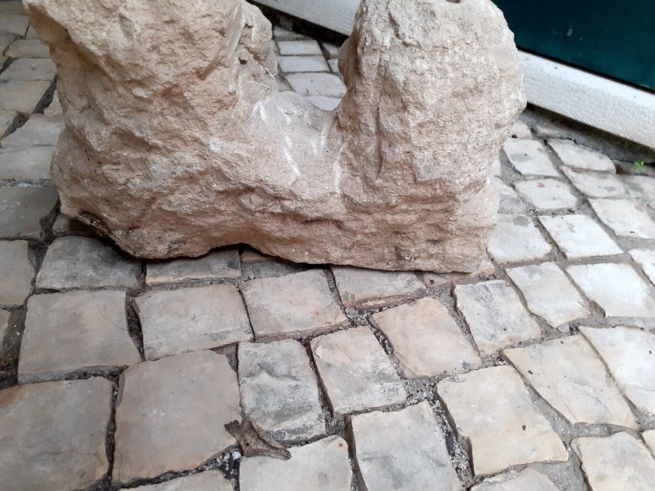 Cabeças  de macaco de pedra para coleção