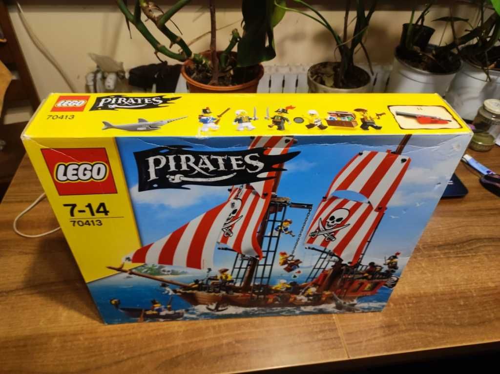 Lego 70413 The Brick Bounty Pirates Nowy zaplombowany