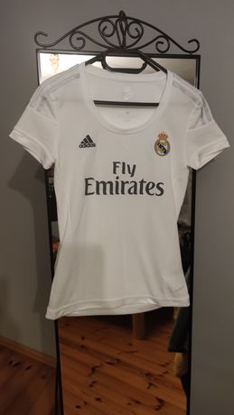 adidas Real Madrid Home 15/16 koszulka damska t-shirt top fly emirates