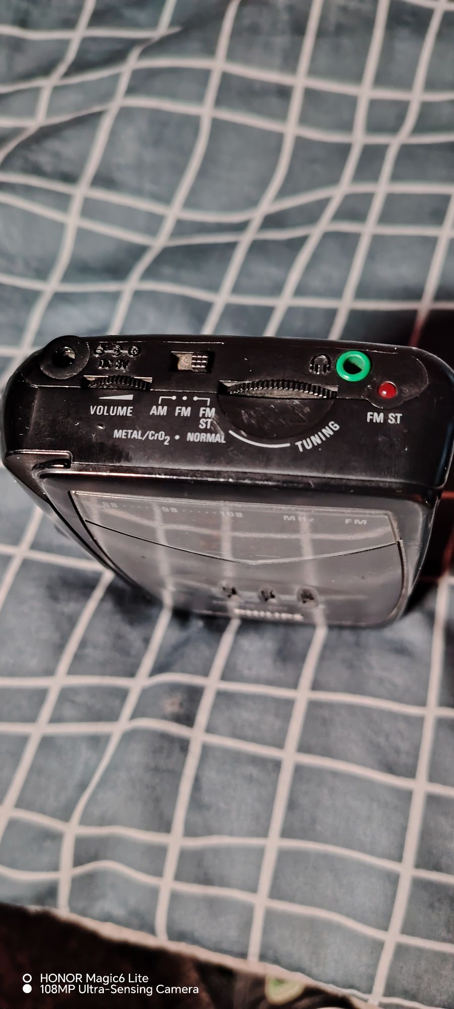 Walkman philips radio auto rewers.