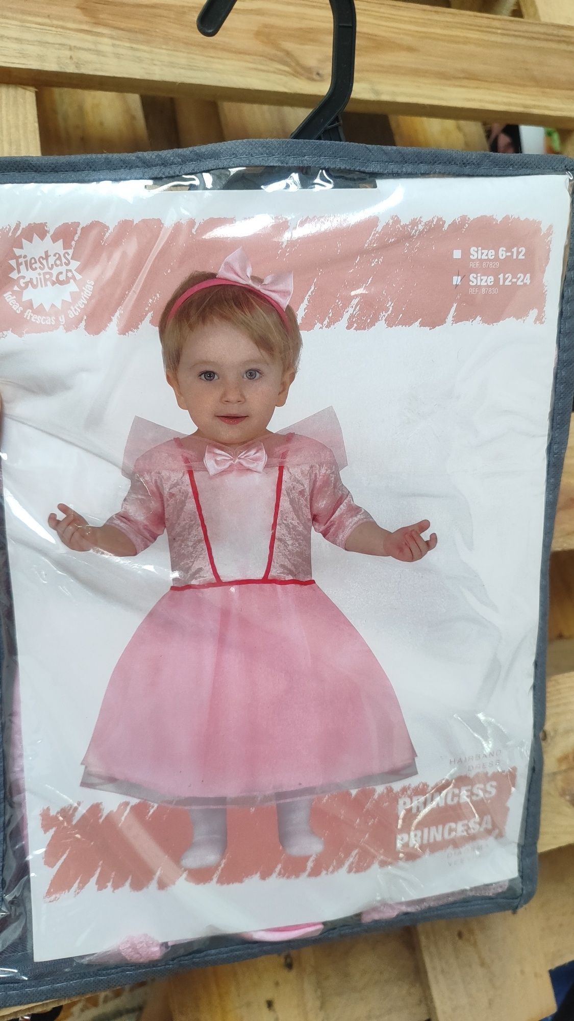 Vestido princesa disfarce carnaval