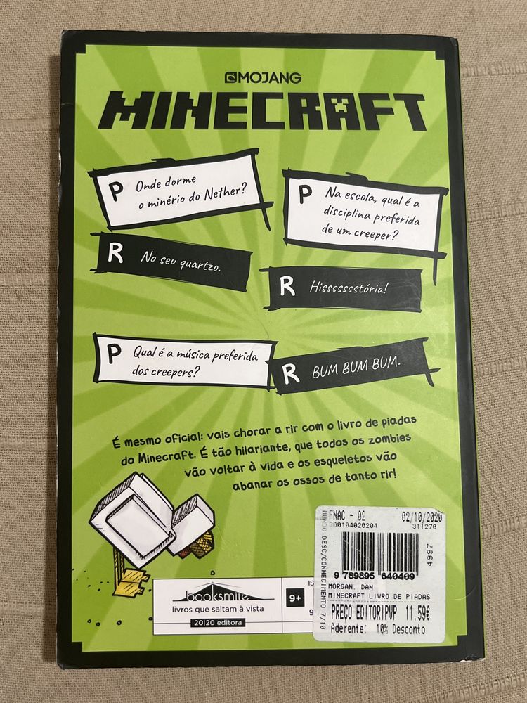Minecraft - Livro de Piadas