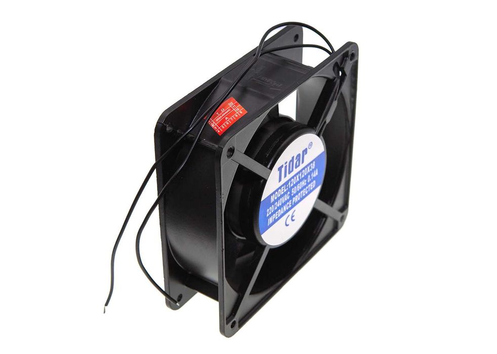 Вентилятор (кулер) Tidar універсальний, 220В, 120x120x38 мм