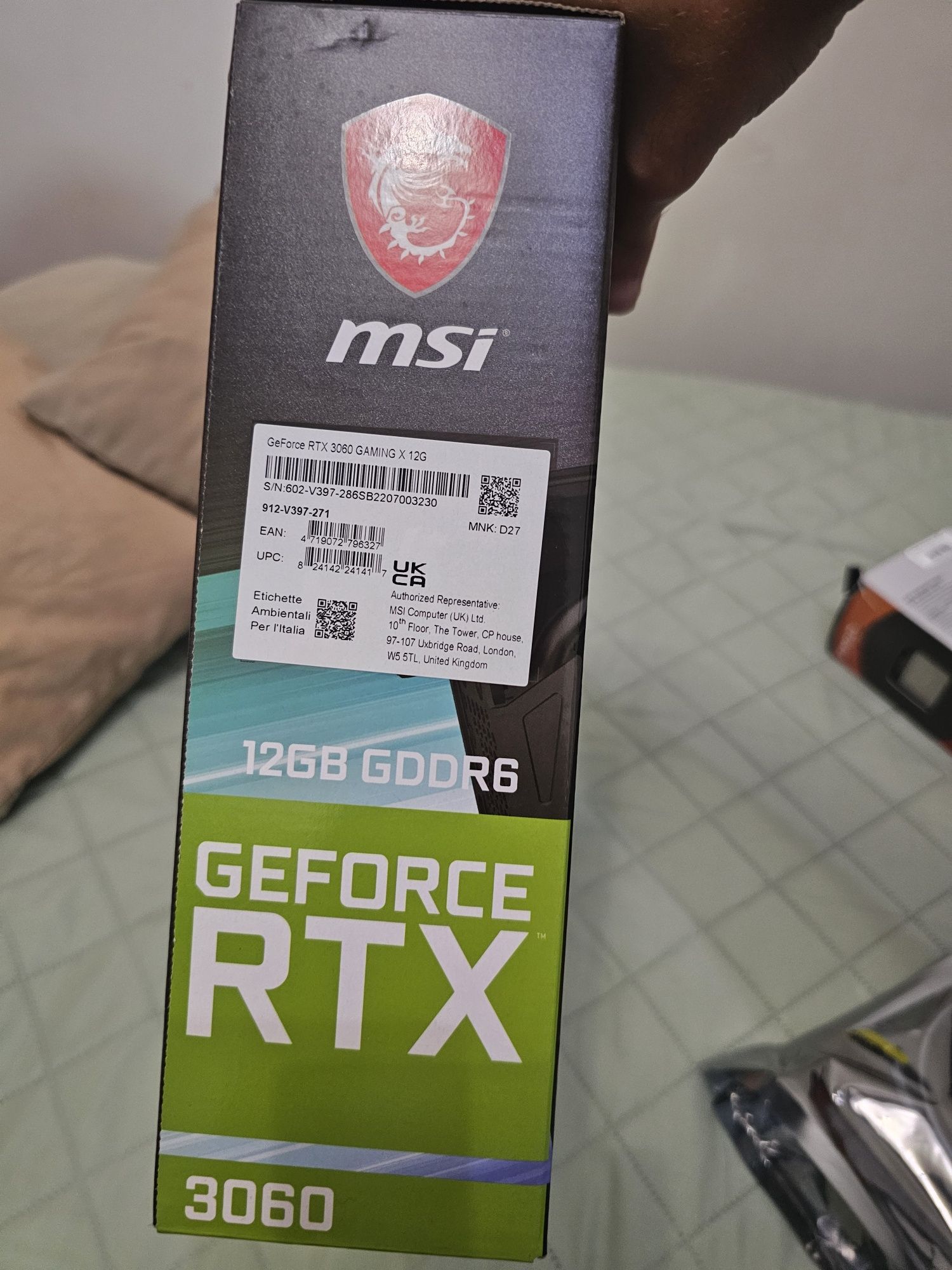 Placa Nvidia RTX 3060
