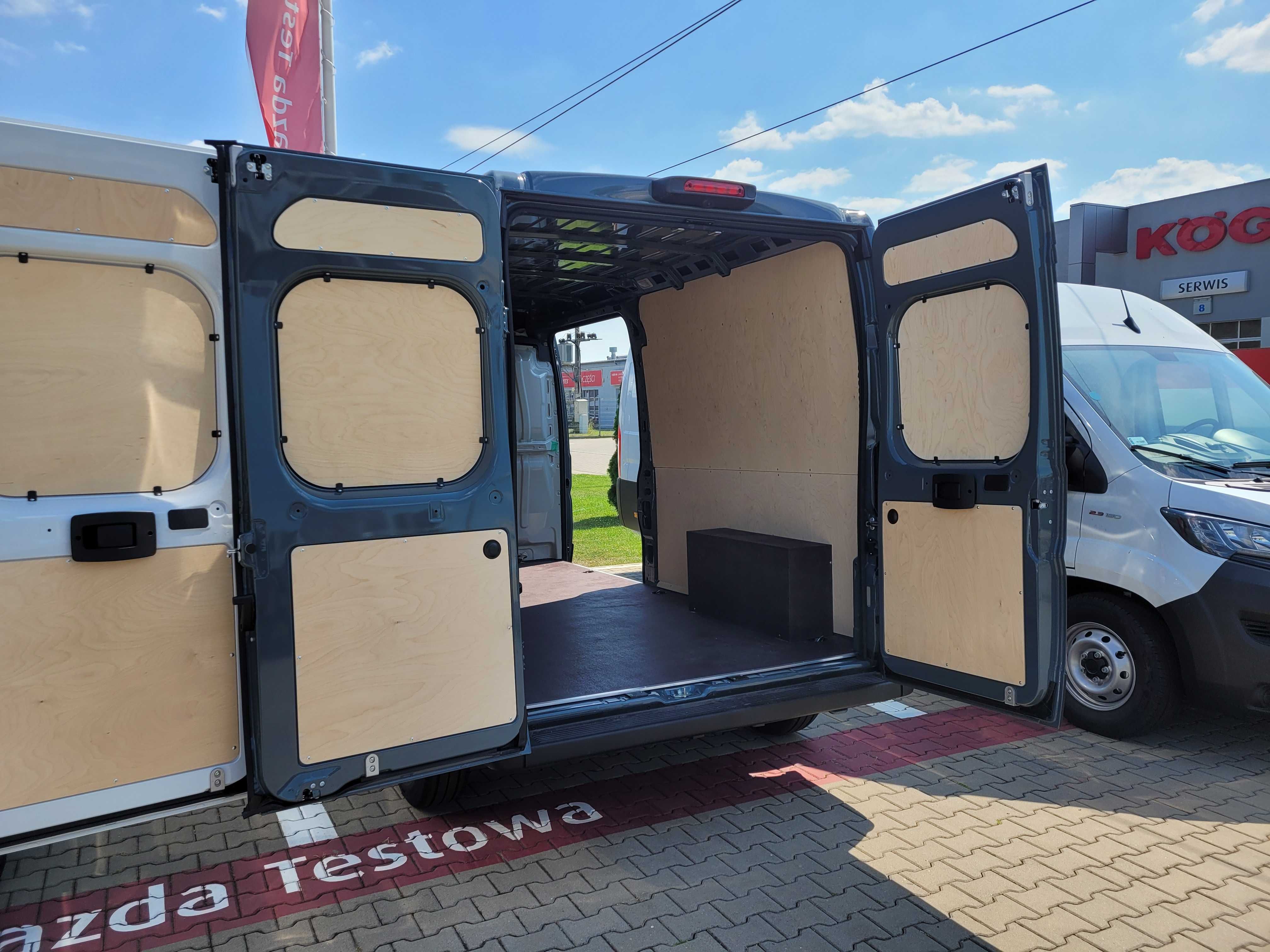 Zabudowa przestrzeni ładunkowej Fiat Ducato Opel Movano Citroen Jumper