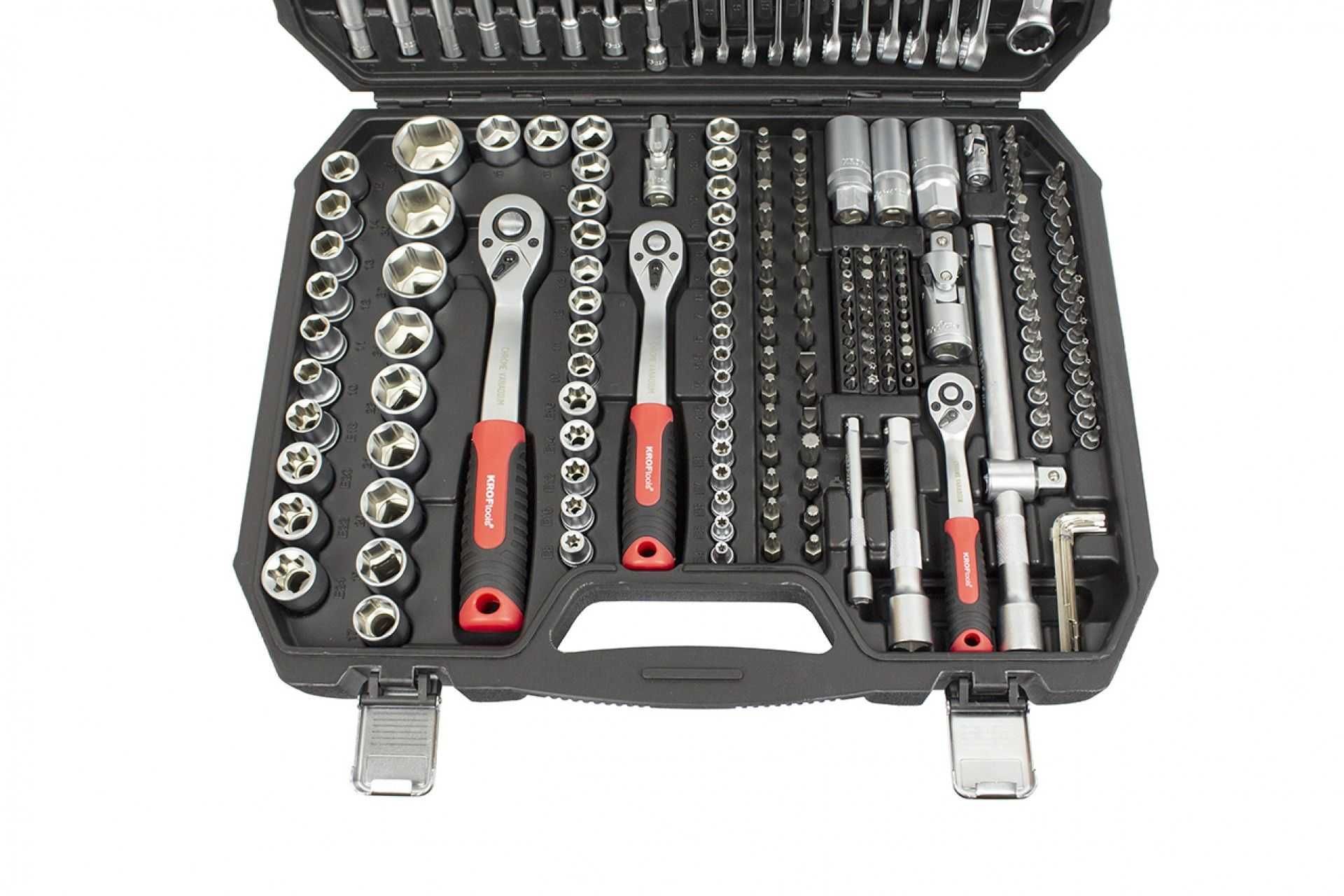 Mala com 218 Ferramentas Kroftools PROMO