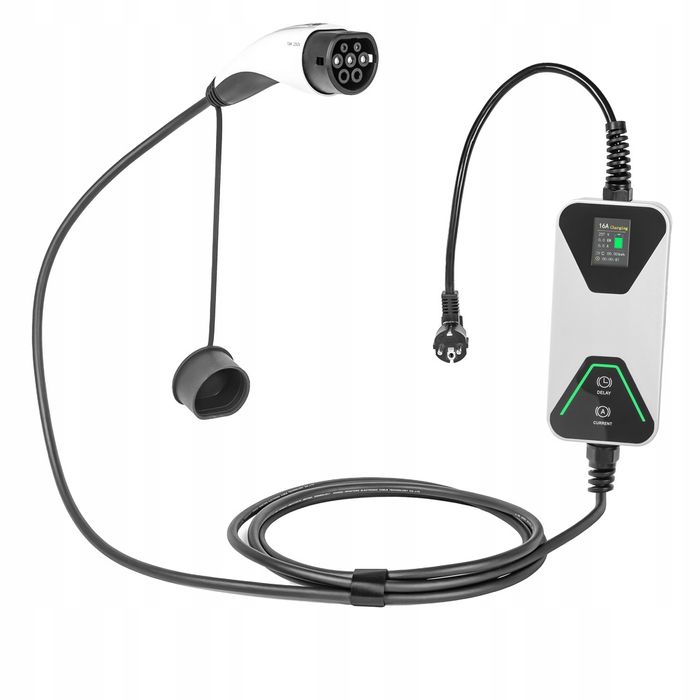 ŁADOWARKA do elektryka hybryd plugin 8-16A 230V TYPE2 Tuya App +TORBA