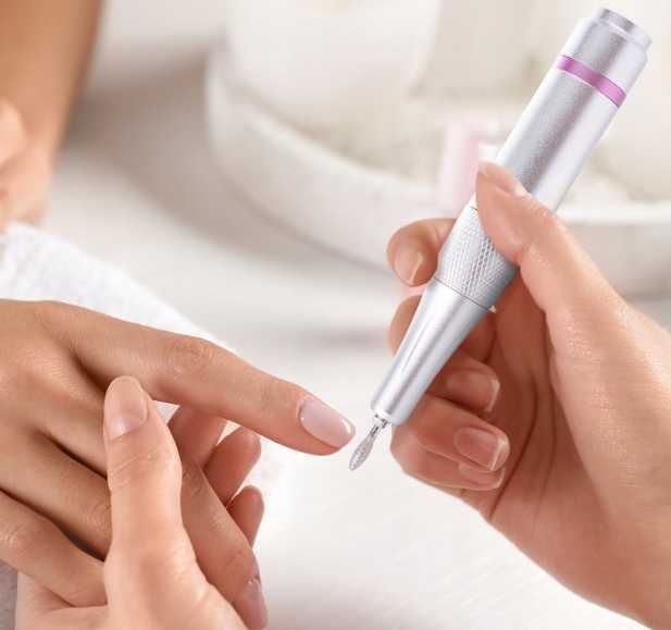 Frezarka do paznokci Bezprzewodowa ze Stacją Manicure Pedicure Zestaw