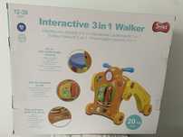 Smiki, Baby Walker, chodzik, pchacz interaktywny, 2w1
