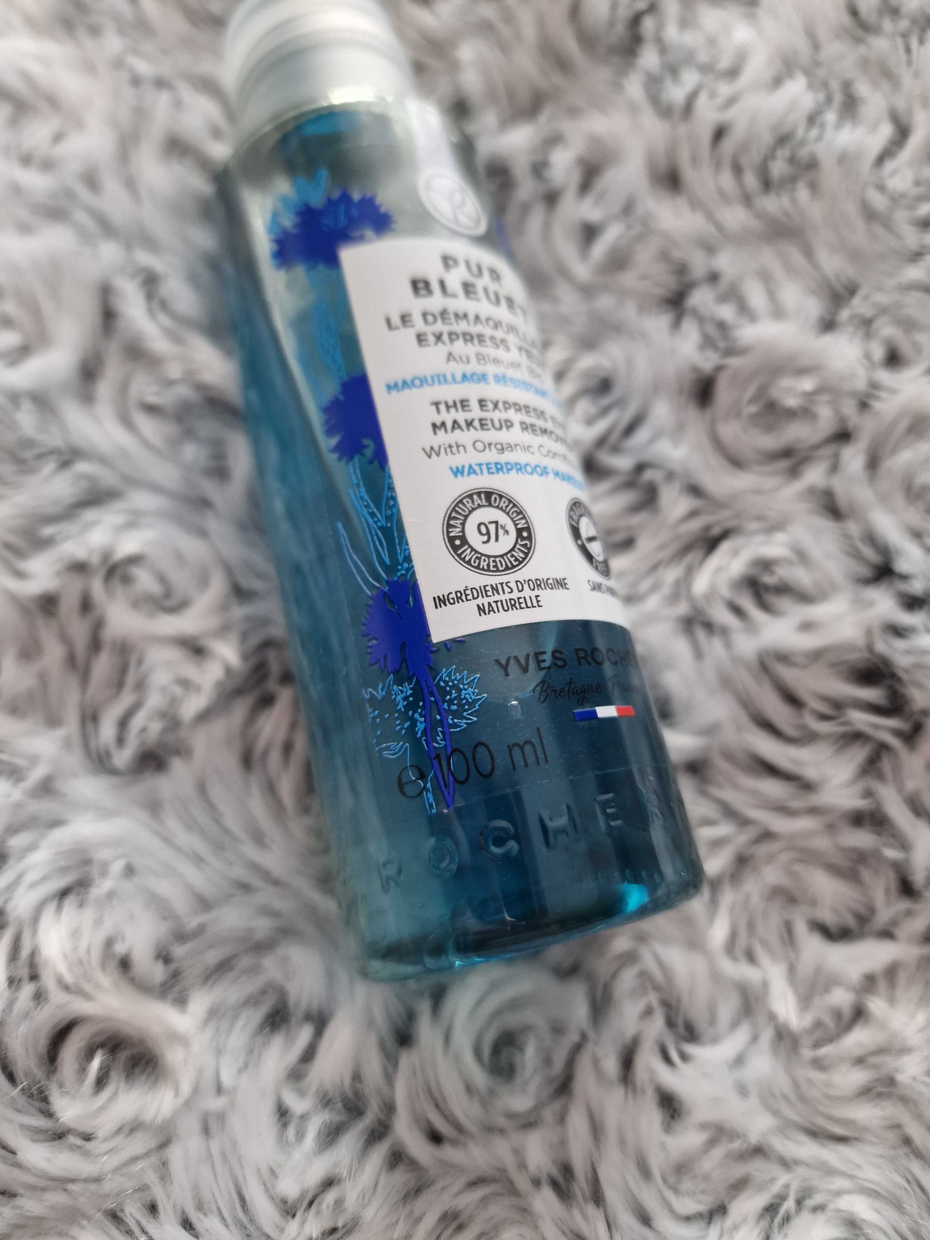 Dwufazowy płyn do demakijażu oczu Pur Bleuet Yves Rocher 100 ml