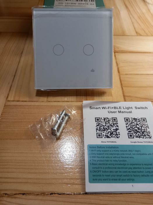 Włącznik inteligentny smart wifi