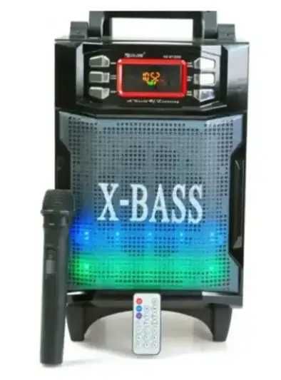 ‼️Колонка 2900 BT FM/USB/Bluetooth на акумуляторі з мікрофоном 80 Вт‼️