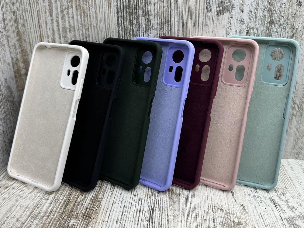 Не пачкаются! Чехол Silicone Case Xiaomi Redmi Note 12S