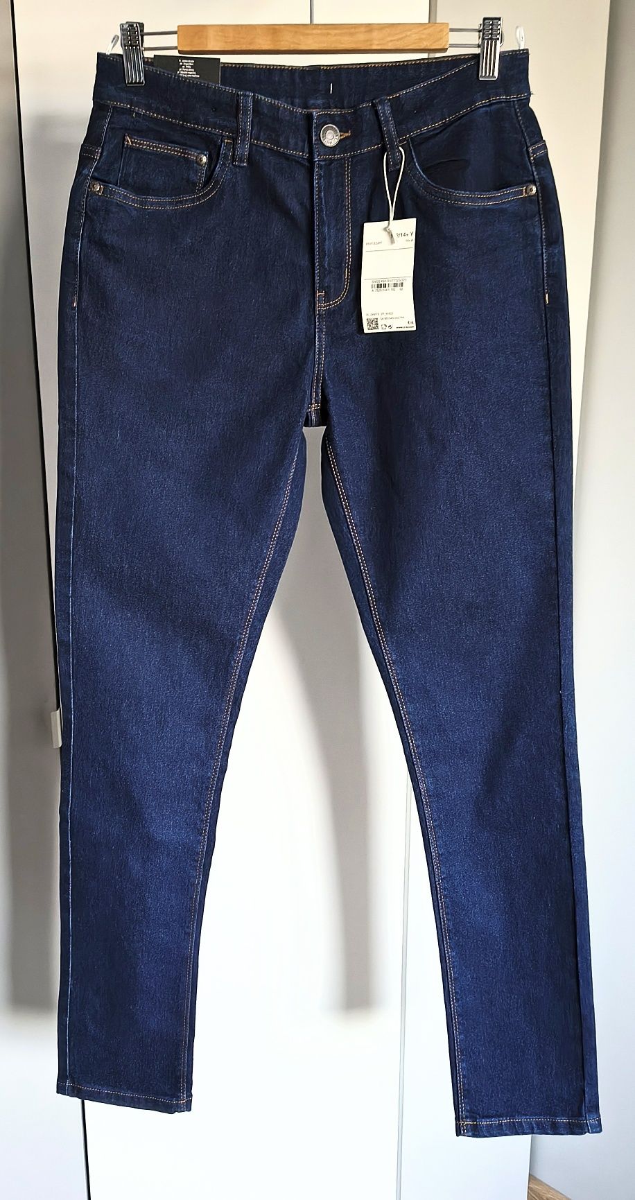Jeansy chłopięce marki C&A, Slim, nowe, rozmiar 182 cm