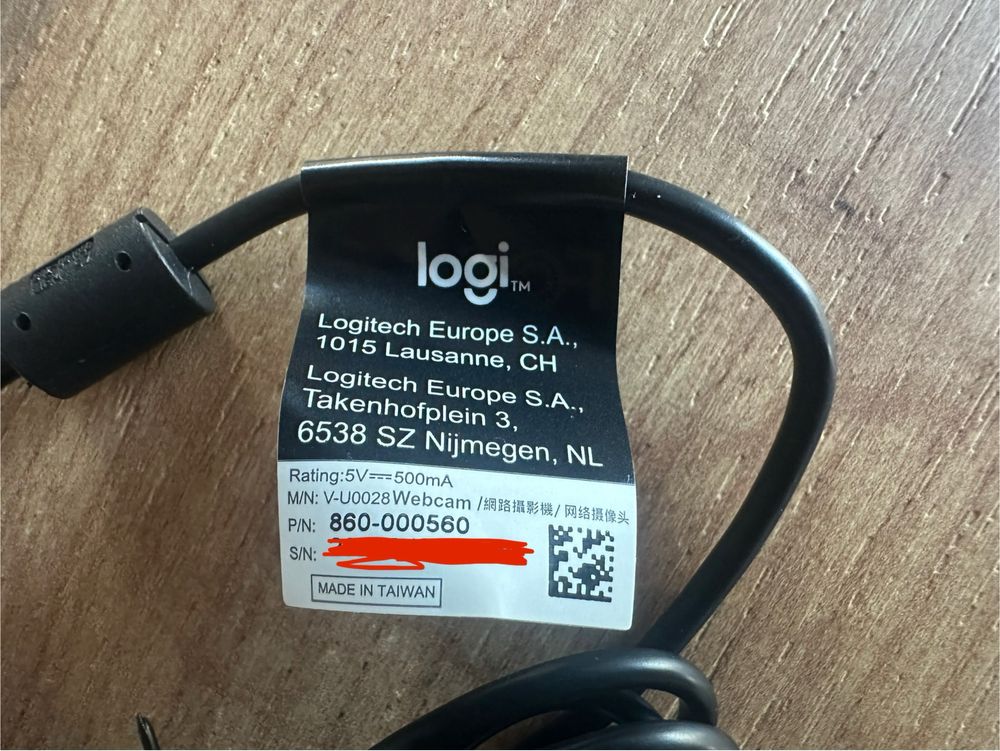 Kamera Logitech C920