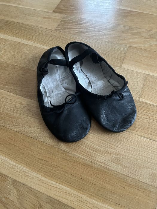 Baletki czarne 3C (32) skóra naturalna Bloch