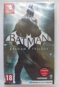Batman Arkham Trilogy Nintendo Switch Polska Wersja / Nowa /