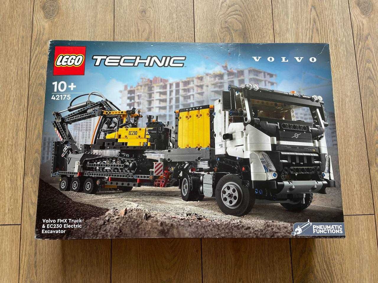 LEGO Technic Вантажівка Volvo та електричний екскаватор EC230 (42175)