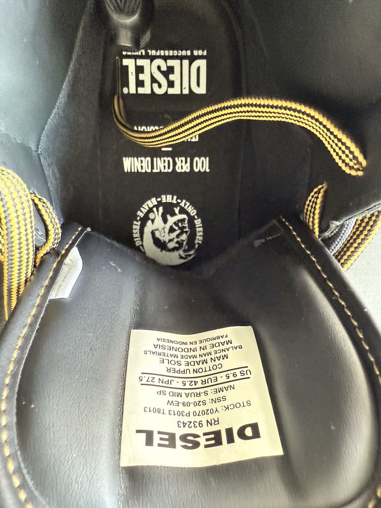 Botas Diesel Originais Novas