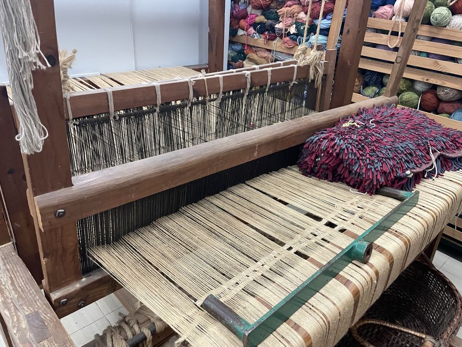 Tear manual em madeira