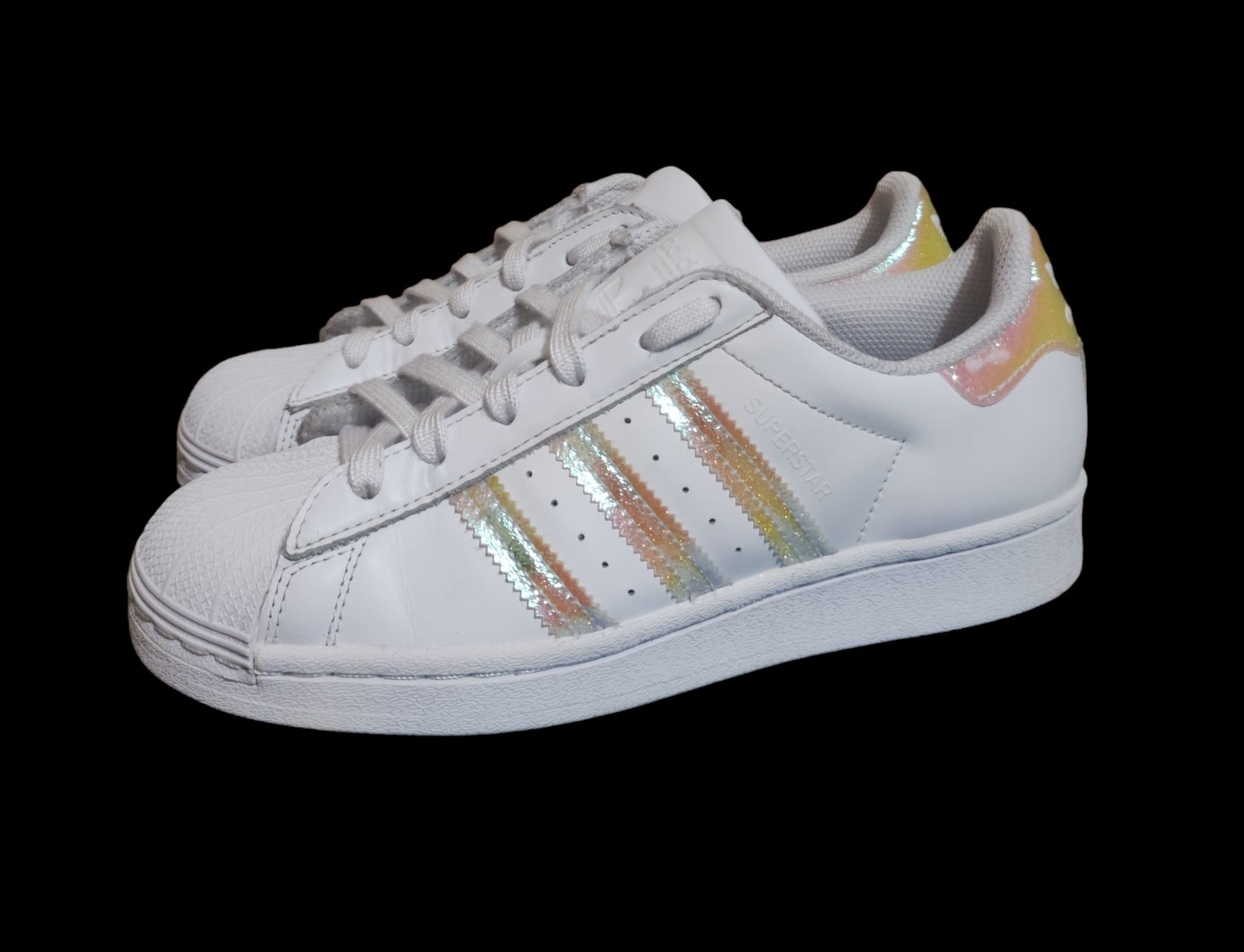 Оригінальні жіночі кеди Adidas Superstar Розмір 37 23.5 см Рефлектив