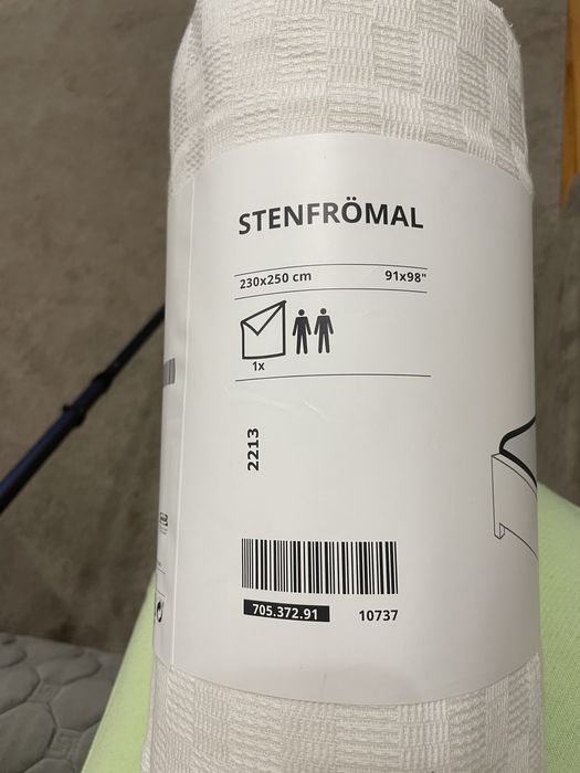 Плед на ліжко євро розмір від ікеа