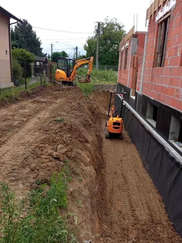 Wynajem Minikoparki bez Operatora - WADOWICE