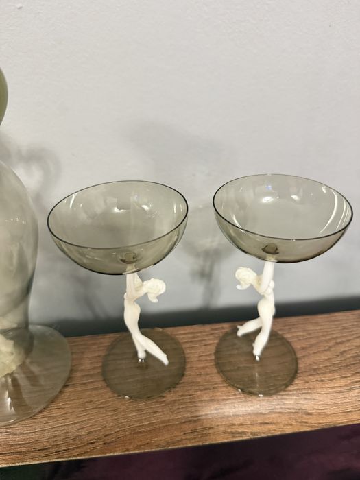 лікерний набір Bimini Lauscha в стилі ар-деко