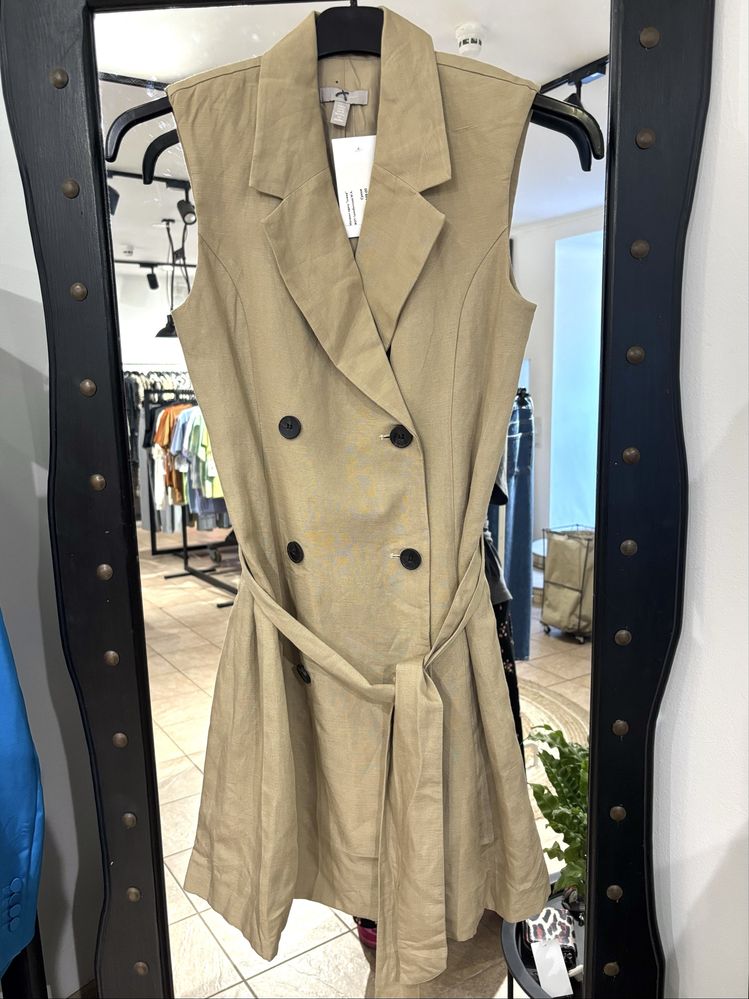 Сукня жакет льон віскоза H&M