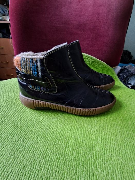 Ботільйони 39р шкіра зима Josef Seibel