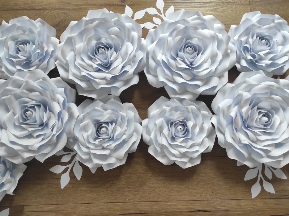 Róże Chanel 3D z papieru