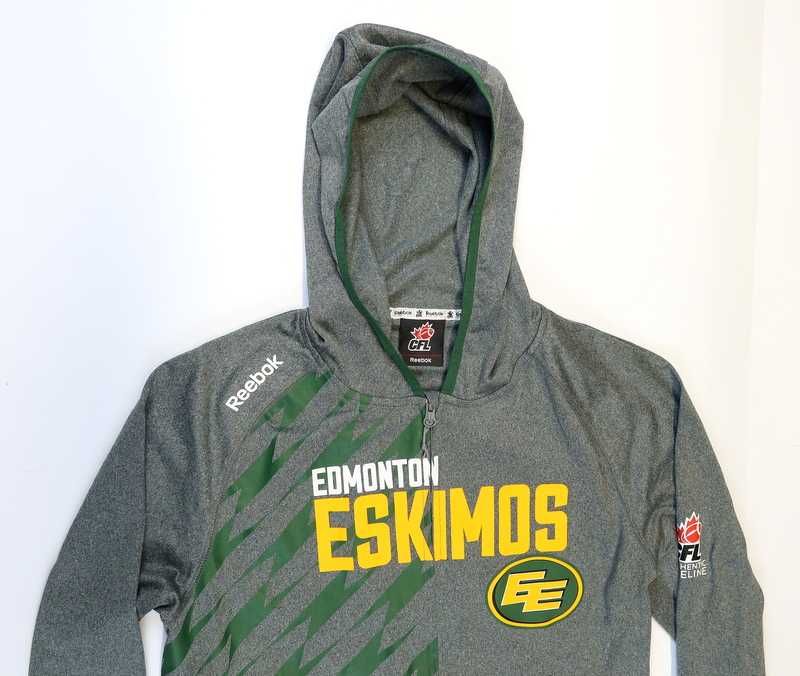 Bluza męska Reebok CFL Edmonton ESKIMOS PlayDry r.  M