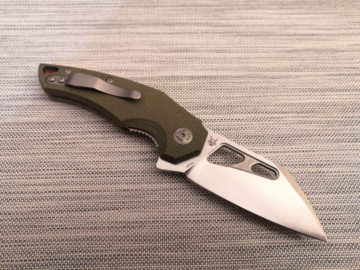 Fox Edge Atrax Micarta Olive