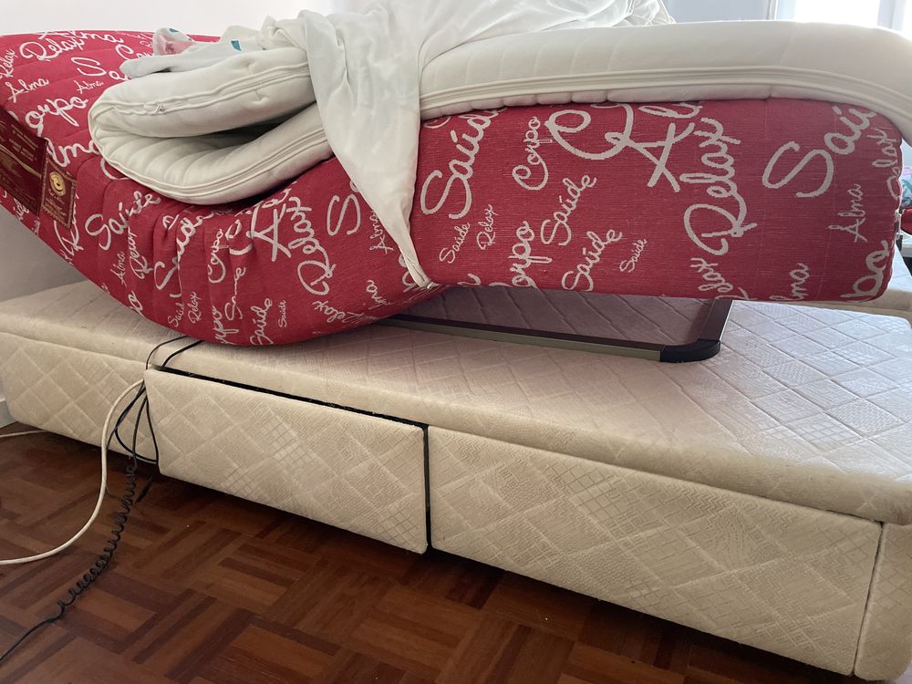 Colchão Ortobedding articulado 1,60x2m com sobrecolchão (opcional)