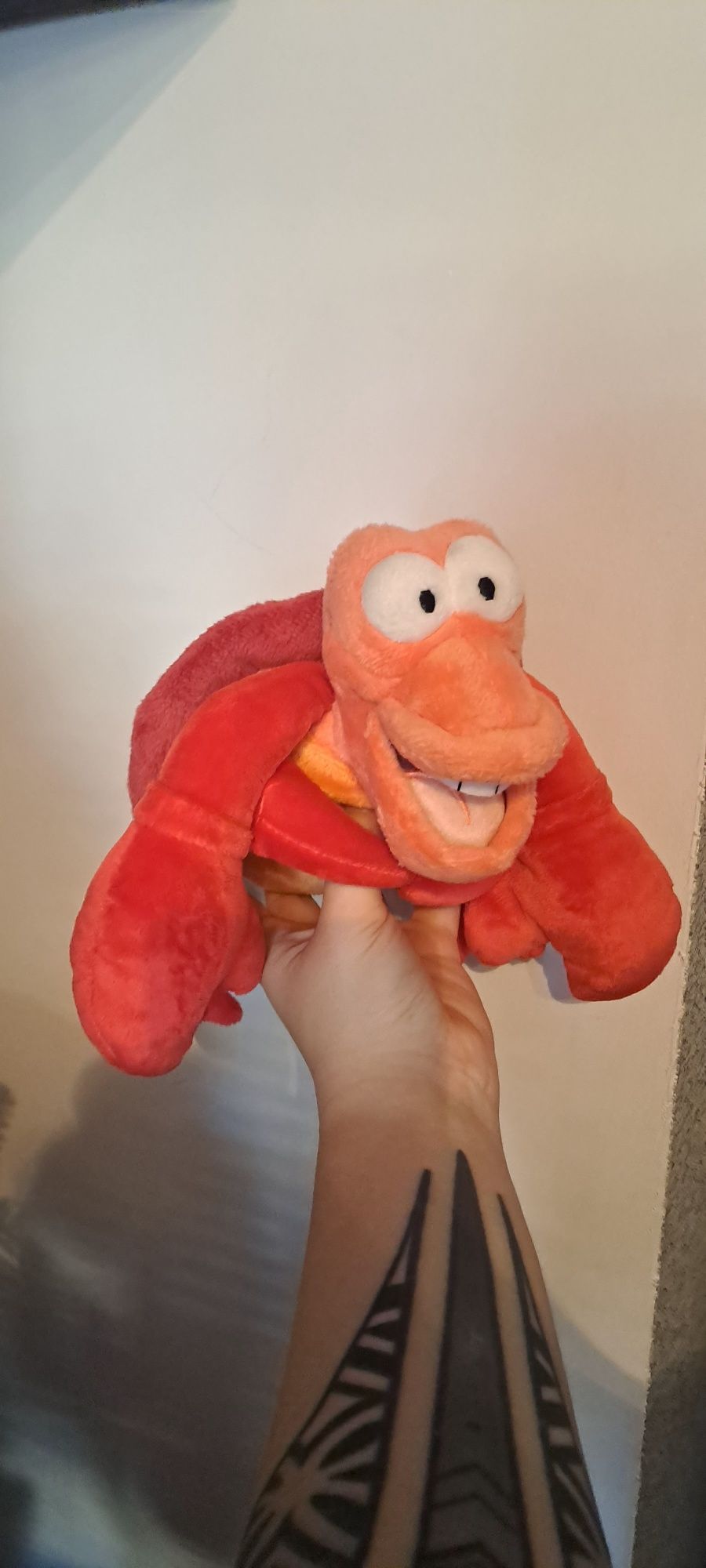 Krab Sebastian Mała Syrenka Ariel Arielka Disney Store pieczątka
