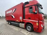 Mercedes-Benz Actros 1845  2014r. Mercedes Actros 1845 jumbo 292 t.km. Z przyczepą KRONE.