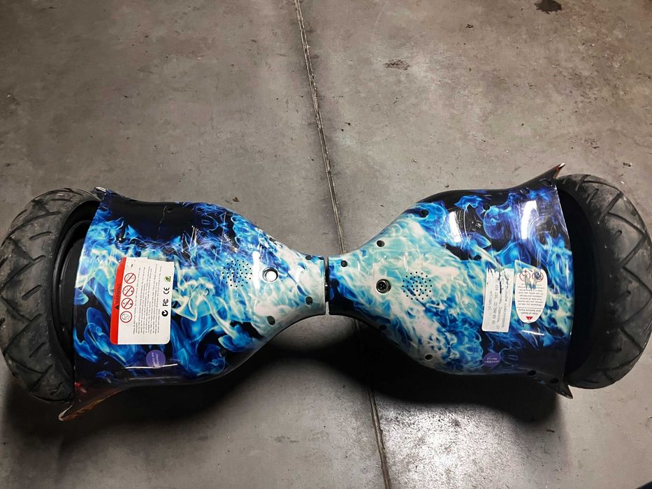 Hoverboard elektryczny OIO 1000W DUŻA – Pompowane Koła 10" Flame