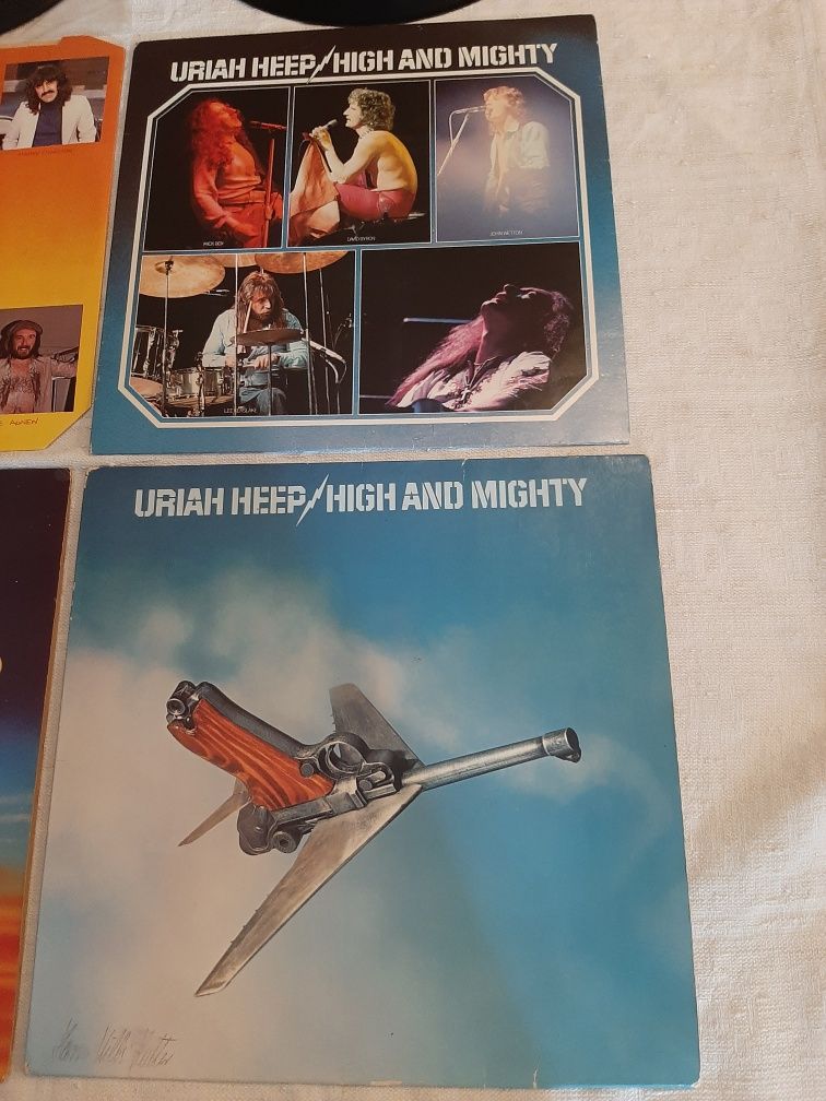 Płyty winylowe Nazaret wyd.UK, Uriah Heep,ceny do 150 zł.