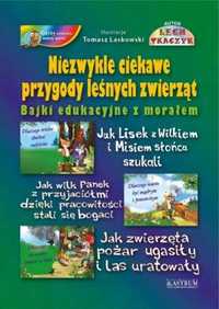 Niezwykłe ciekawe przygody leśnych zwierząt BR - Lech Tkaczyk