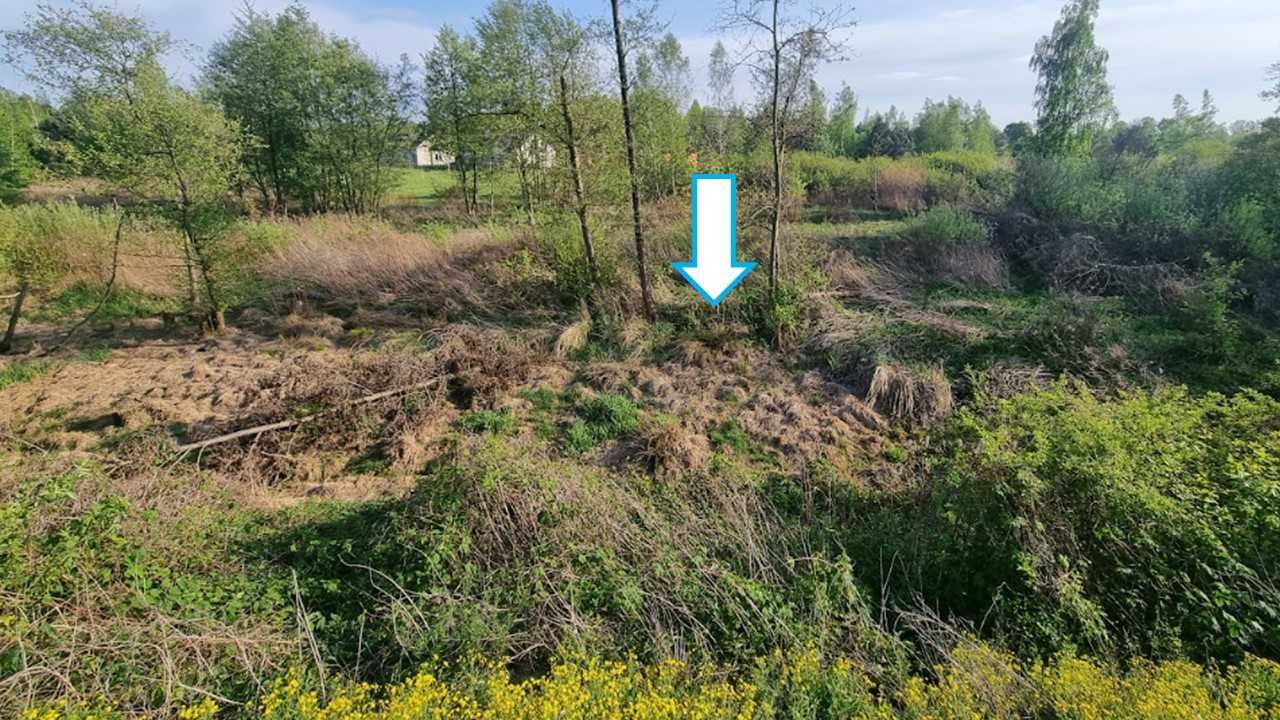 Duża działka w Kamionce (gm. Prażmów) z Warunkami Zabudowy