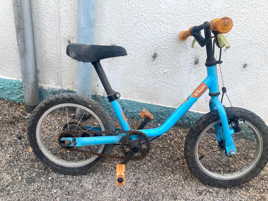 Bicicleta juvenil para peças
