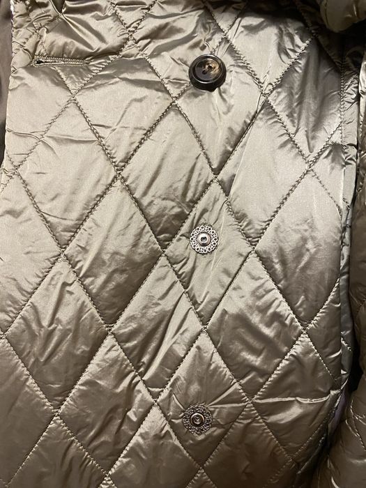 Жіноче пальто стьогане