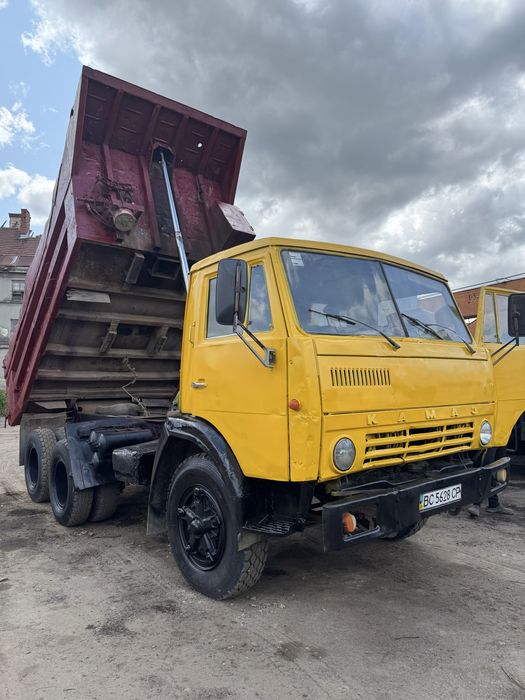 Самоскид Камаз 5511 на бойовому ходу