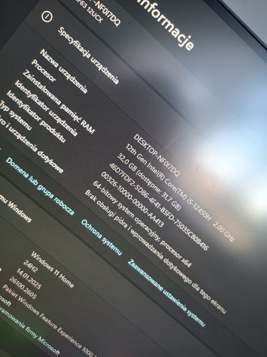 zamienię Laptopa na komputer o podobnych parametrach