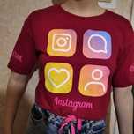 Футболка 158-164 зріст з логотипом "Instagram "