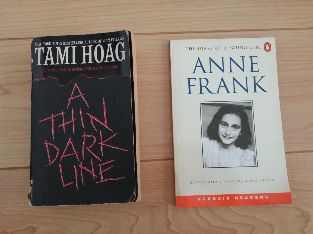 Livros em inglês: Anne Frank e A Thin Dark Life