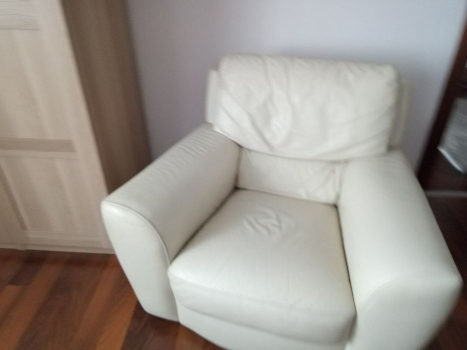 Fotel skórzany ,