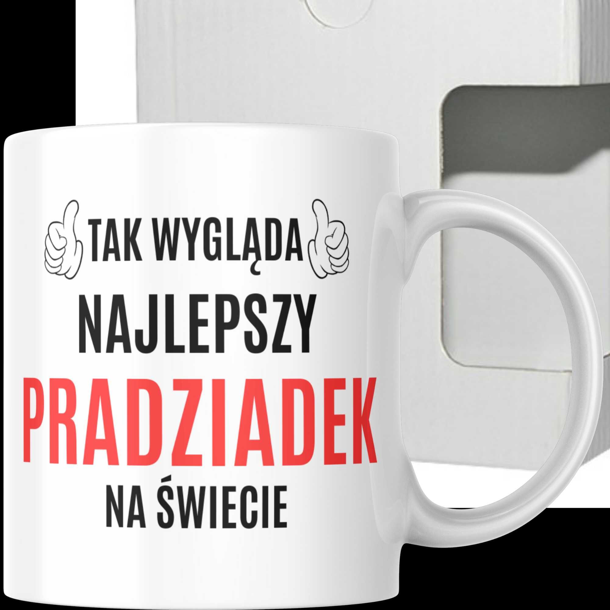 Kubek z własnym nadrukiem logo zdjęciem 330ml ceramiczny CAŁA POLSKA