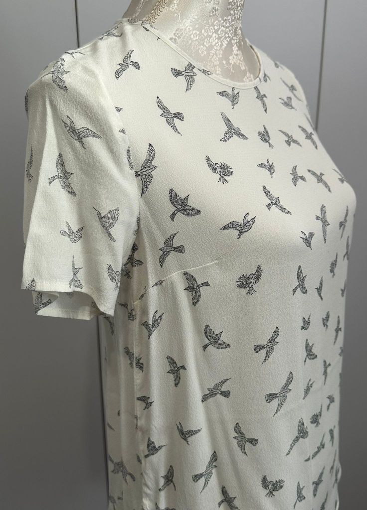 H&M bluzeczka r. 36 S w ptaszki