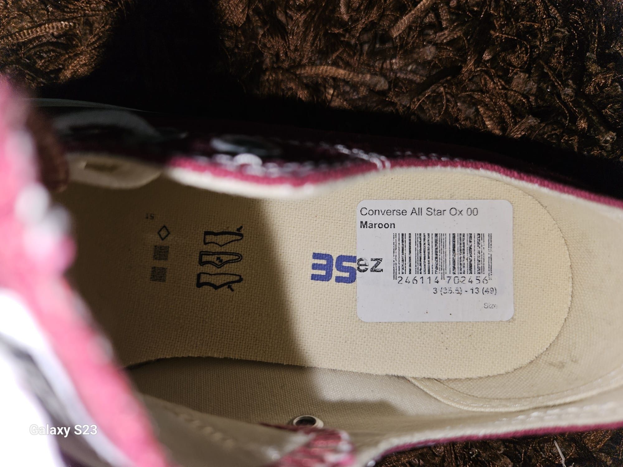 All Star Converse, Bordeaux 37 UE